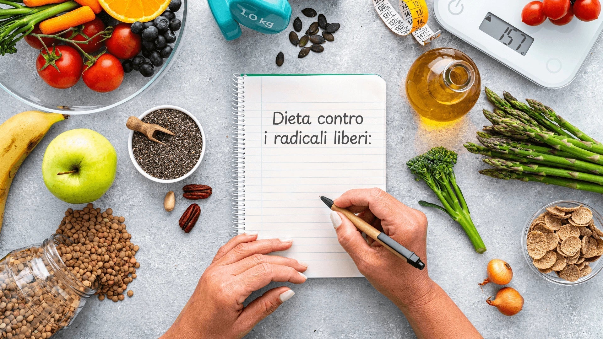 Alimenti contro i radicali liberi