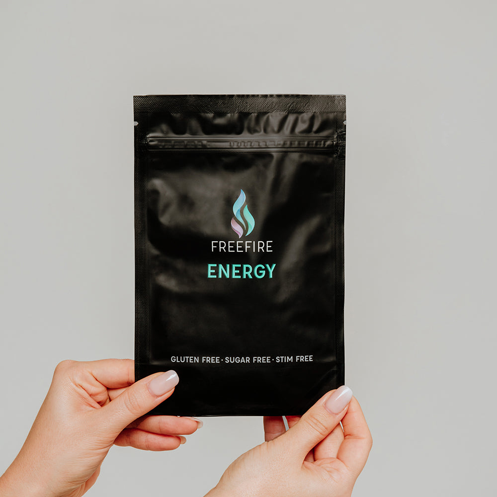 FreeFire | Energy - integratore per ridurre lo stress e potente anti-aging, welcome pack