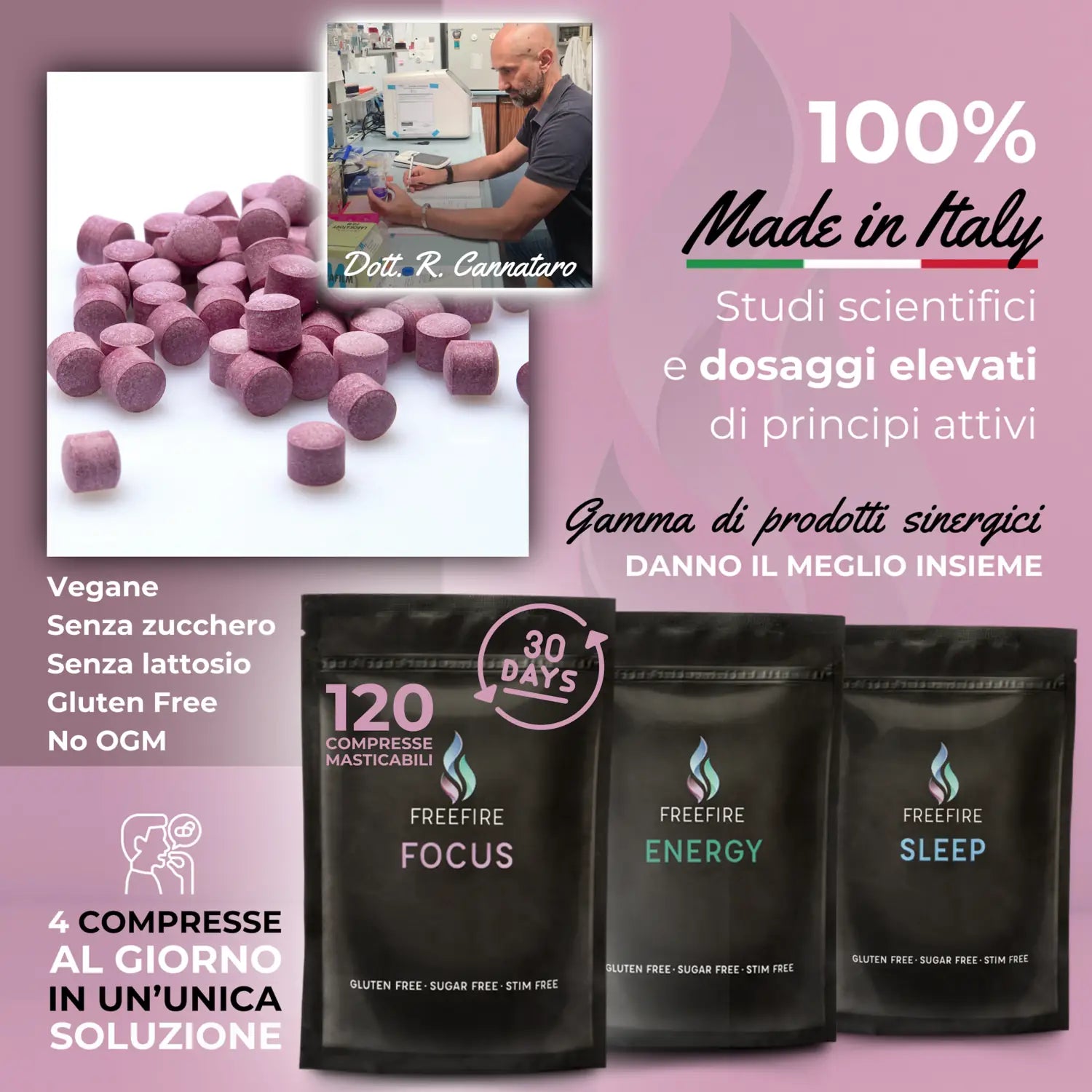 FreeFire Focus - Integratore per la produttività